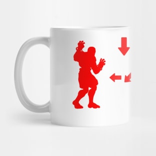 Street Fighter Moves - Dhalsim Mug